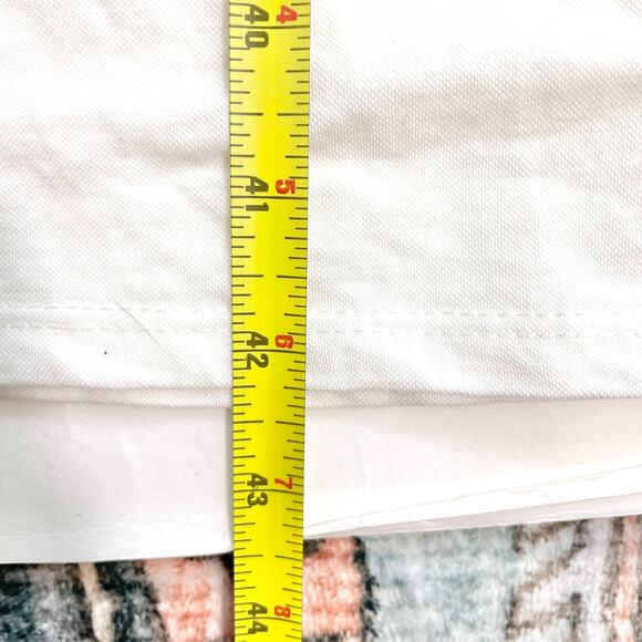 Zara Womens Midi T-Shirt Dress S White Wrap Minimalist Classic Capsule Timeless - Picture 6 of 9